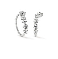 Orecchini Damiani Donna MIMOSA FLEXI in Oro bianco Diamante 0.45 Ct 20100057 - 20100057